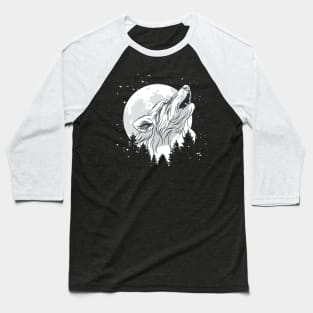 Wolf Baseball T-Shirt